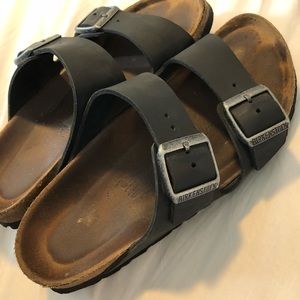 Size 38 Black Birkenstocks